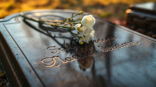 Les meilleures idées pour personnaliser votre plaque funéraire