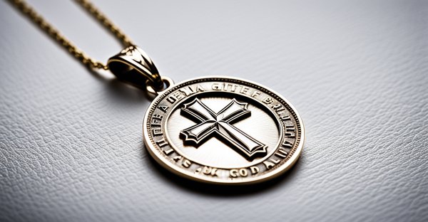 Offrez une médaille de baptême en or blanc : un trésor unique